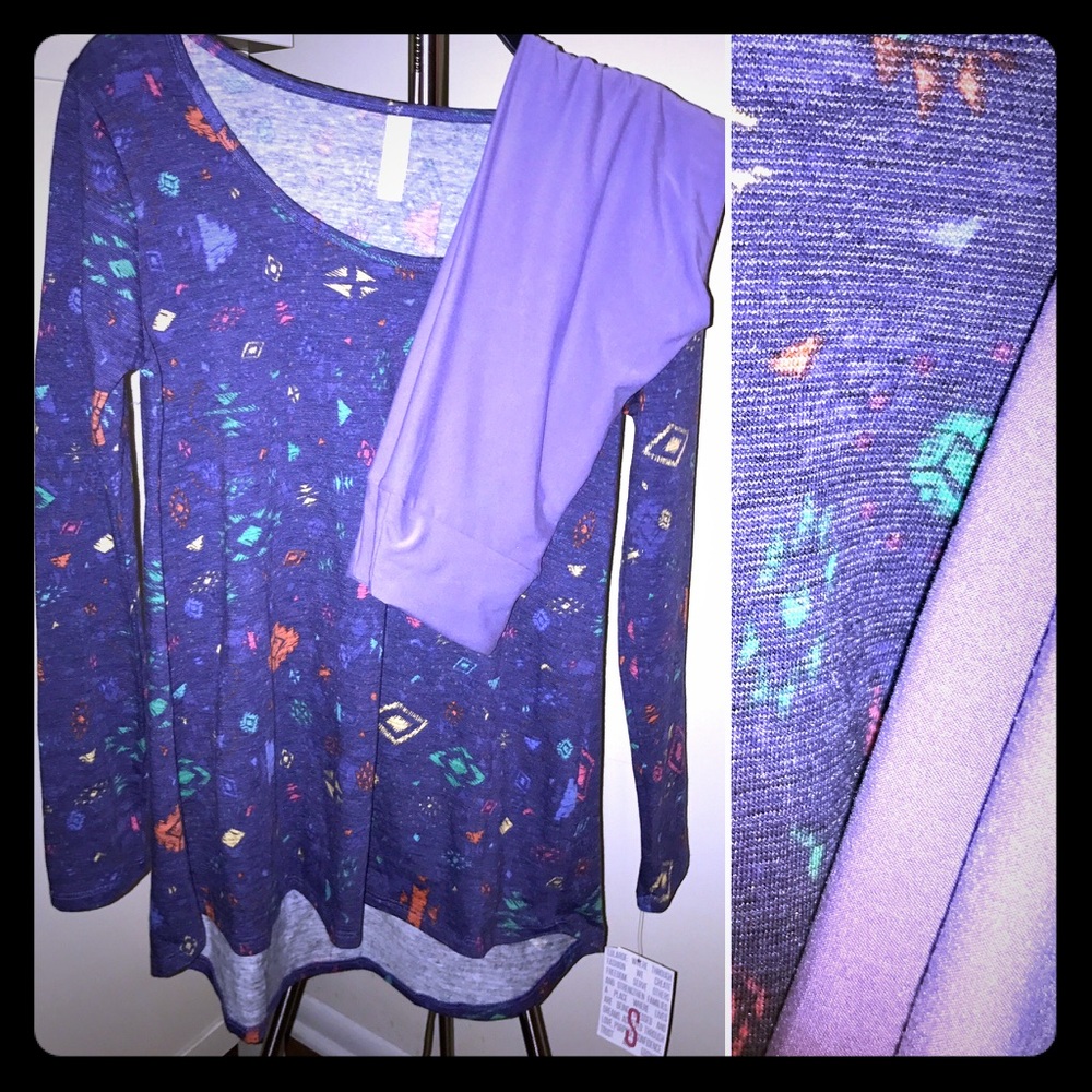LAST CHANCE! NWT LulaRoe Lynnae, matching leggings